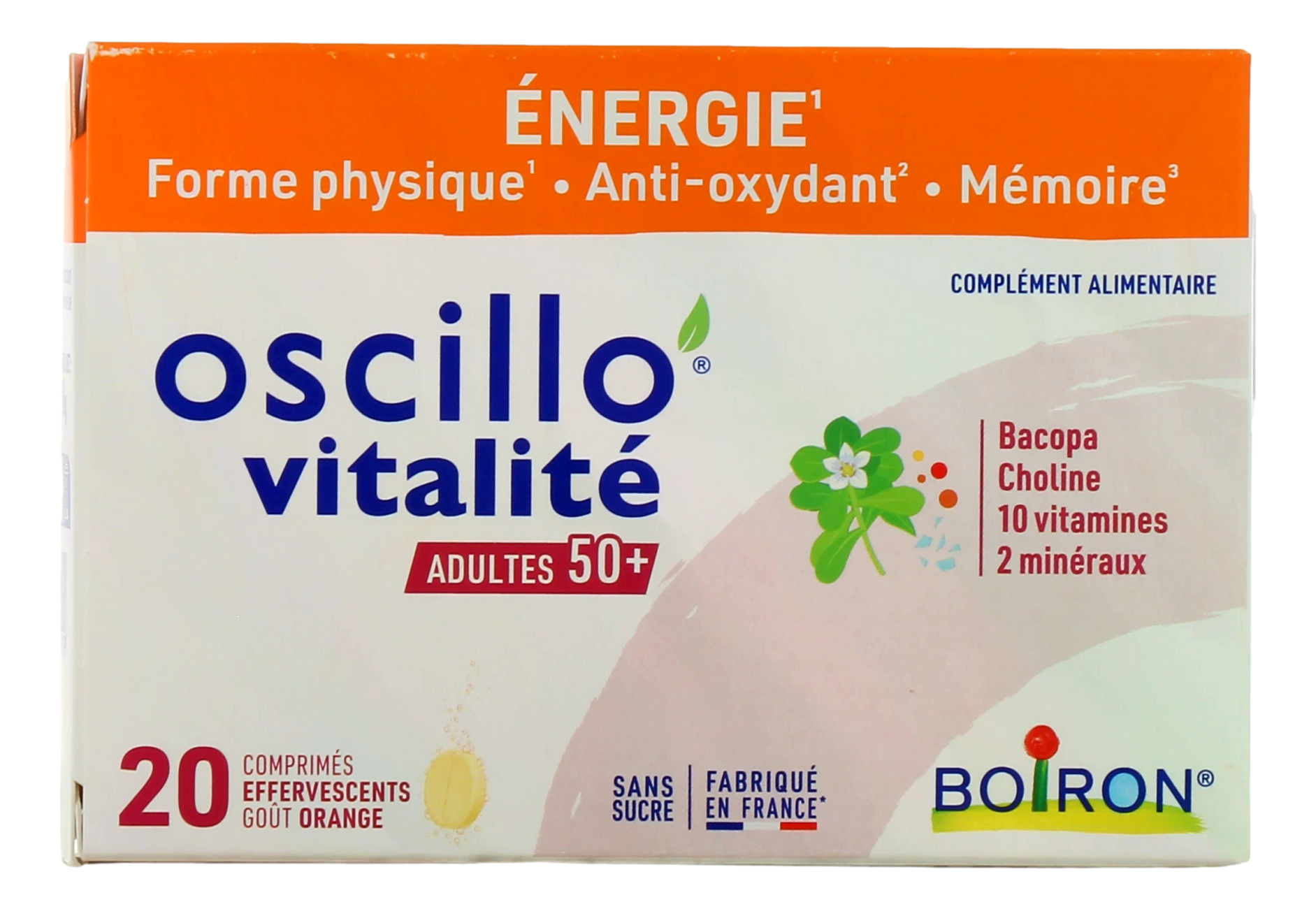 OSCILLO VITALITE 50+   20 comprimés