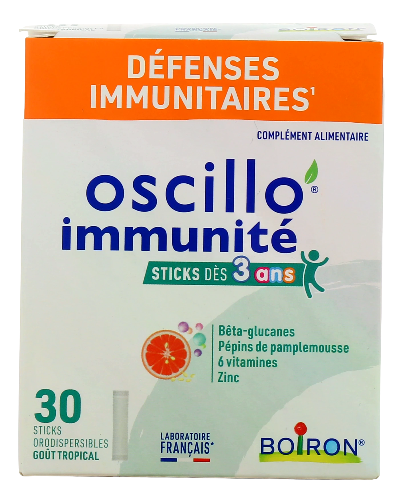 OSCILLO IMMUNITE ENFANT   30 sticks