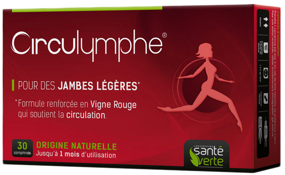 Santé verte circulymphe 30 comprimés