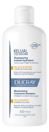 KELUAL SQUANORM shampooing pellicules sèches   400ml