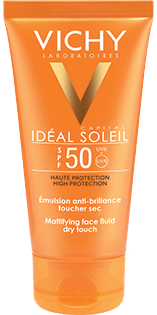 Vichy capital idéal soleil emulsion anti-brillance toucher sec spf 50 50 ml